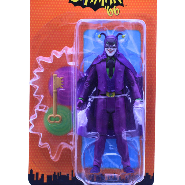 Batman’66 Retro Actionfigur Joker (Comic-Style) 15 cm (2023, DC)